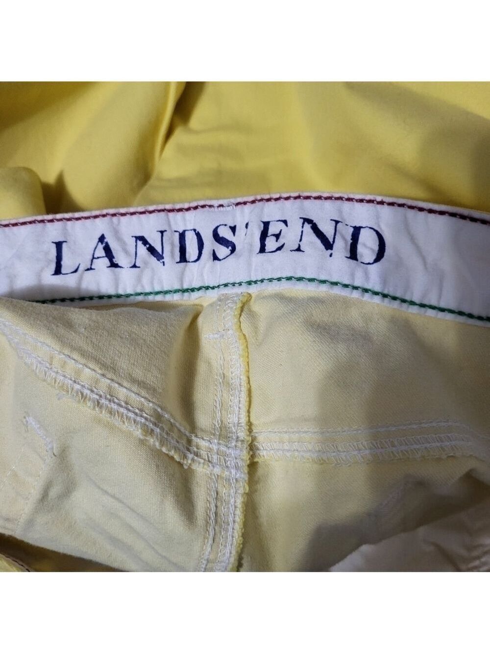 LANDS End Denim Capri Jeans Womens Size 14 - Picture 5 of 7